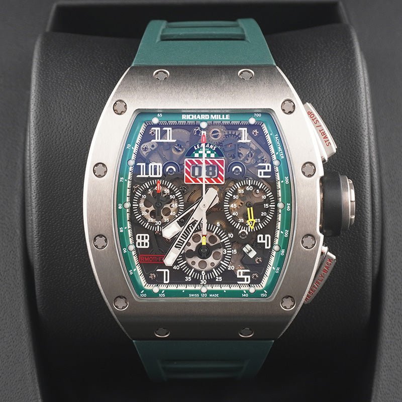 Richard Mille RM011 Felipe Massa LeMans Titanium Openworked Dial